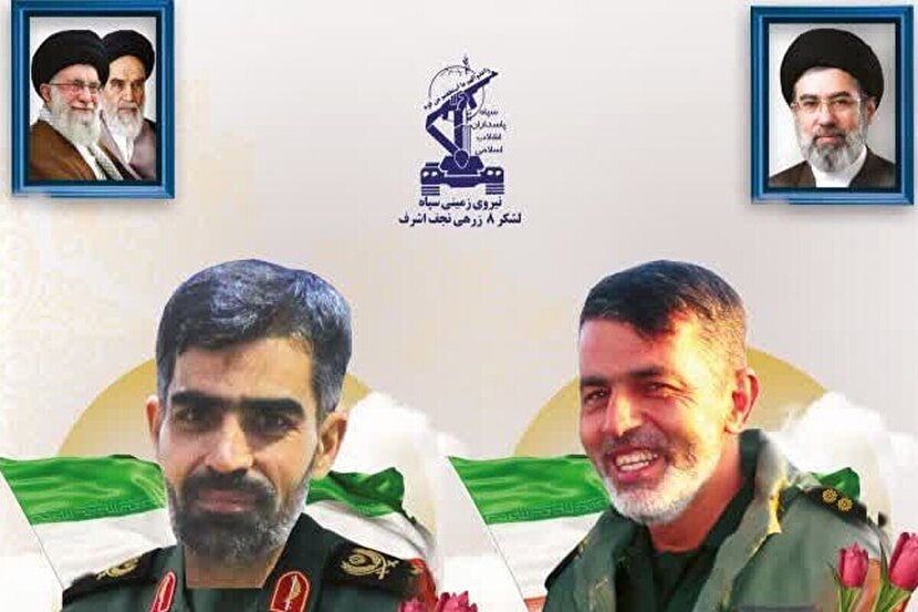 شهادت دو نفر از رزمندگان از واحد تخریب لشکر ۸ زرهی نجف اشرف