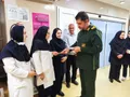 تجلیل جانشین فرماندهی قرارگاه مقدم مدینه منوره از پرستاران