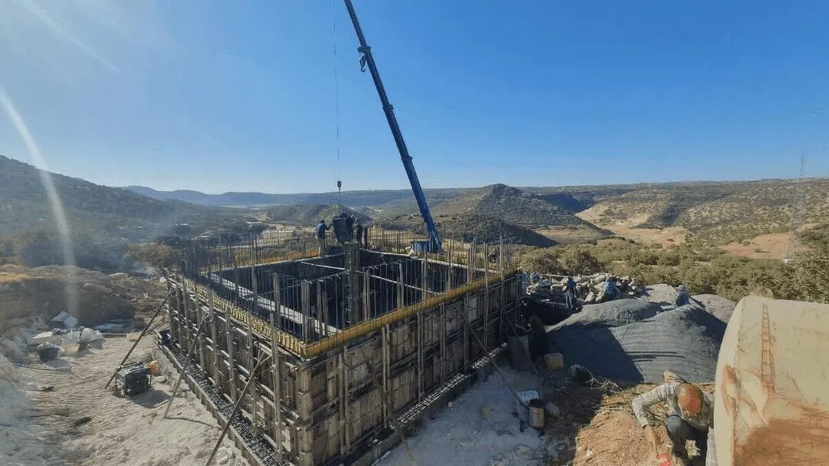 آبرسانی سپاه به روستای گوراجوب گهواره آغاز شد
