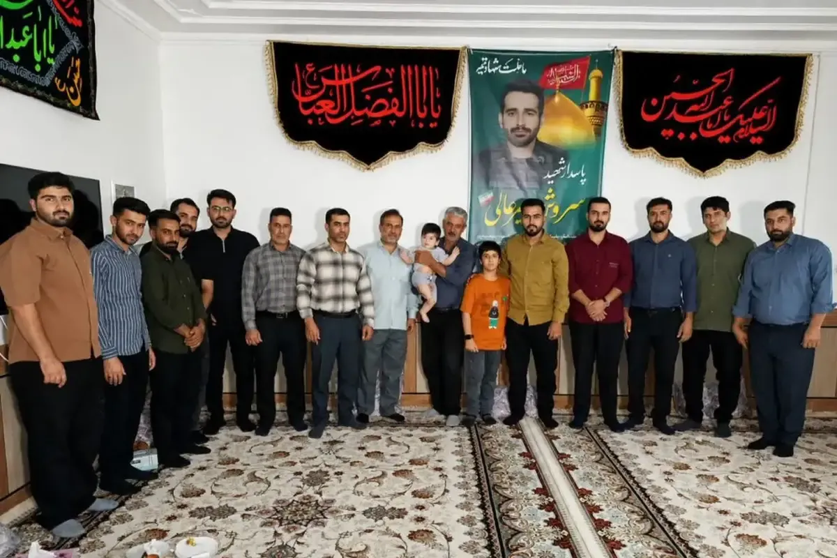 تکریم یادگار شهید «سروش میرعالی» توسط همرزمان وی در تیپ تکاور حضرت مهدی (عج) نیروی زمینی سپاه
